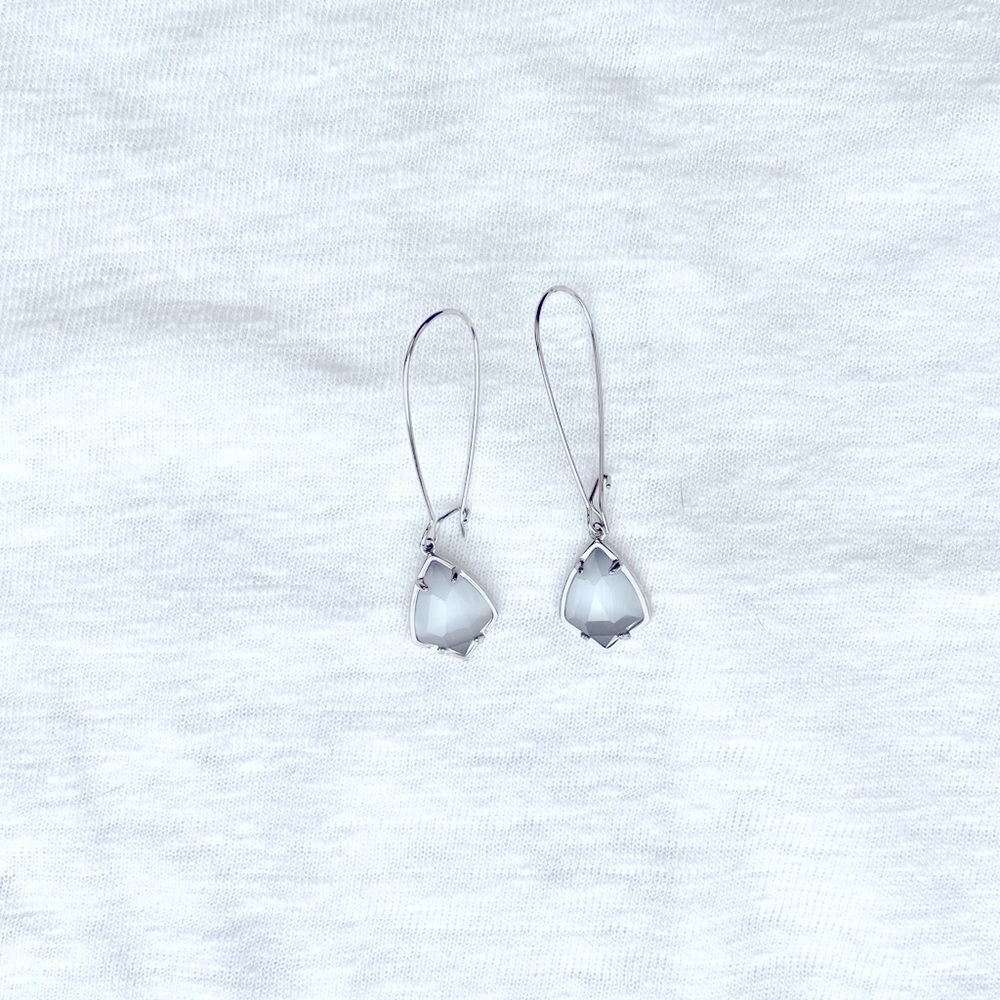 Kendra Scott Silver Lexi Earrings